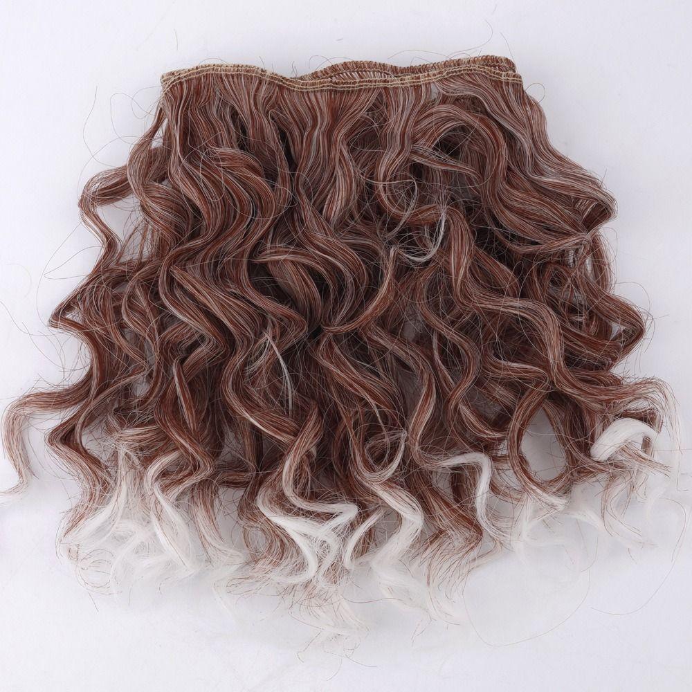 High-temperature Wire Bjd DIY Curly Short Hair Imitation Roll Doll Hair Bjd Wig Diy SD Doll 15CMx100CM-7
High-temperature Wire Bjd DIY Curly Short Hair Imitation Roll Doll Hair Bjd Wig Diy SD Doll 15CMx100CM-7
