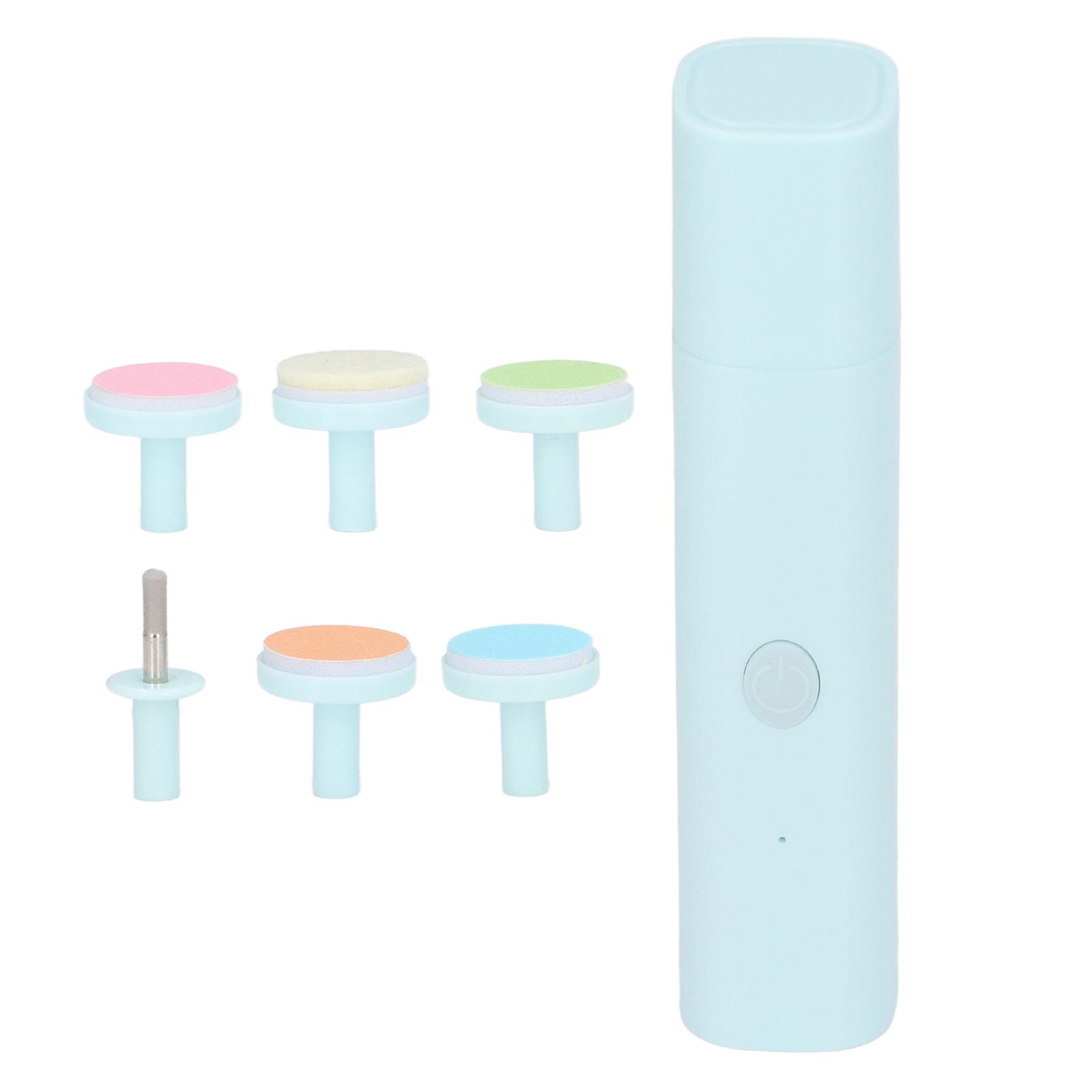 Electric Nail File Baby Anti Scratch Multifunction Baby Nail Trimmer 2 Speed Adjustable Nail Trimmer with 6 Grinding синий
Electric Nail File Baby Anti Scratch Multifunction Baby Nail Trimmer 2 Speed Adjustable Nail Trimmer with 6 Grinding синий