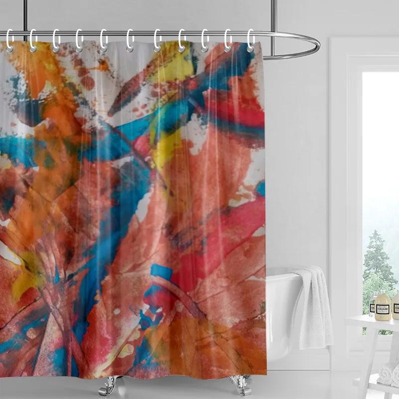 Modern Abstract Shower Curtain-Bold Color Splash Waterproof Bathroom Decoration With Artistic Ink Effect, Home Accessories W60H190(CM)-1 Pcs
Modern Abstract Shower Curtain-Bold Color Splash Waterproof Bathroom Decoration With Artistic Ink Effect, Home Accessories W60H190(CM)-1 Pcs