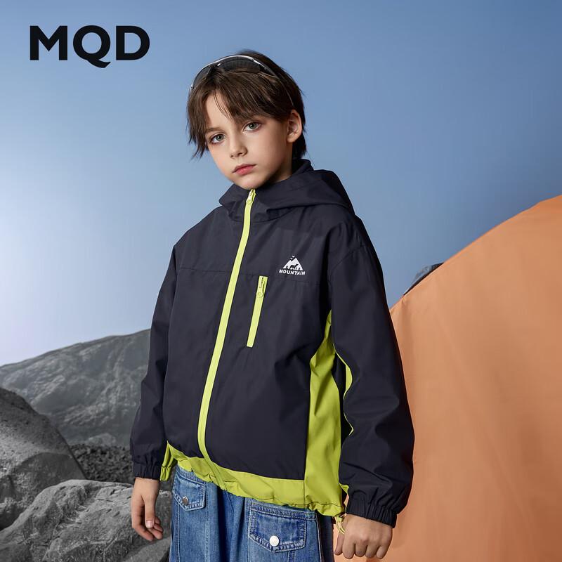 MQD Boys 3-in-1 Color Block Hooded Outdoor Windbreaker M
MQD Boys 3-in-1 Color Block Hooded Outdoor Windbreaker M