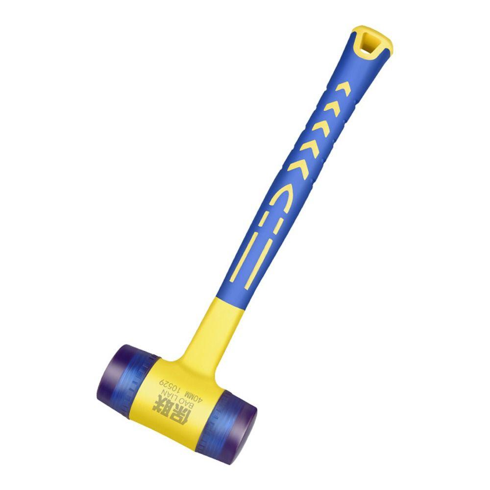 Plastic Handle Rubber Hammer Non-slip Hand Repair Tool Installation Hammer Door Window Floor 25MM
Plastic Handle Rubber Hammer Non-slip Hand Repair Tool Installation Hammer Door Window Floor 25MM