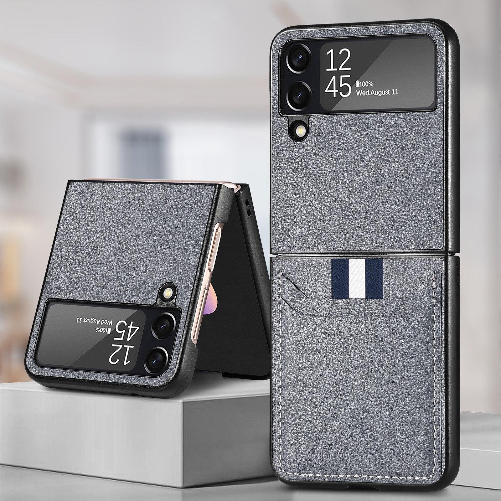 Anti-Fingerprint Leather Protective Case for Samsung Galaxy Z Flip4 Flip 3 Flip3 5G Flip 4 Zflip4 Drop Protection Card Slot
Anti-Fingerprint Leather Protective Case for Samsung Galaxy Z Flip4 Flip 3 Flip3 5G Flip 4 Zflip4 Drop Protection Card Slot