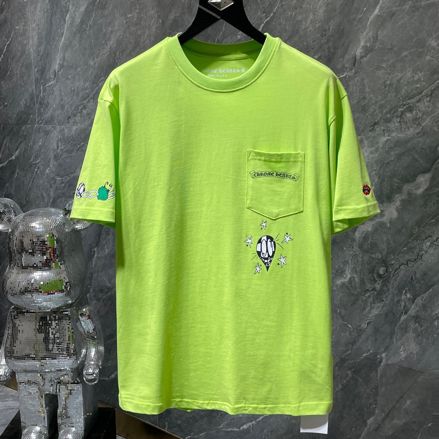 8562 CHROME HEARTS 2025 Summer New High Quality Cotton Round Neck Loose Large Size Men s and Women s T-shirt Couple T-shirt XL зелений
8562 CHROME HEARTS 2025 Summer New High Quality Cotton Round Neck Loose Large Size Men s and Women s T-shirt Couple T-shirt XL зелений