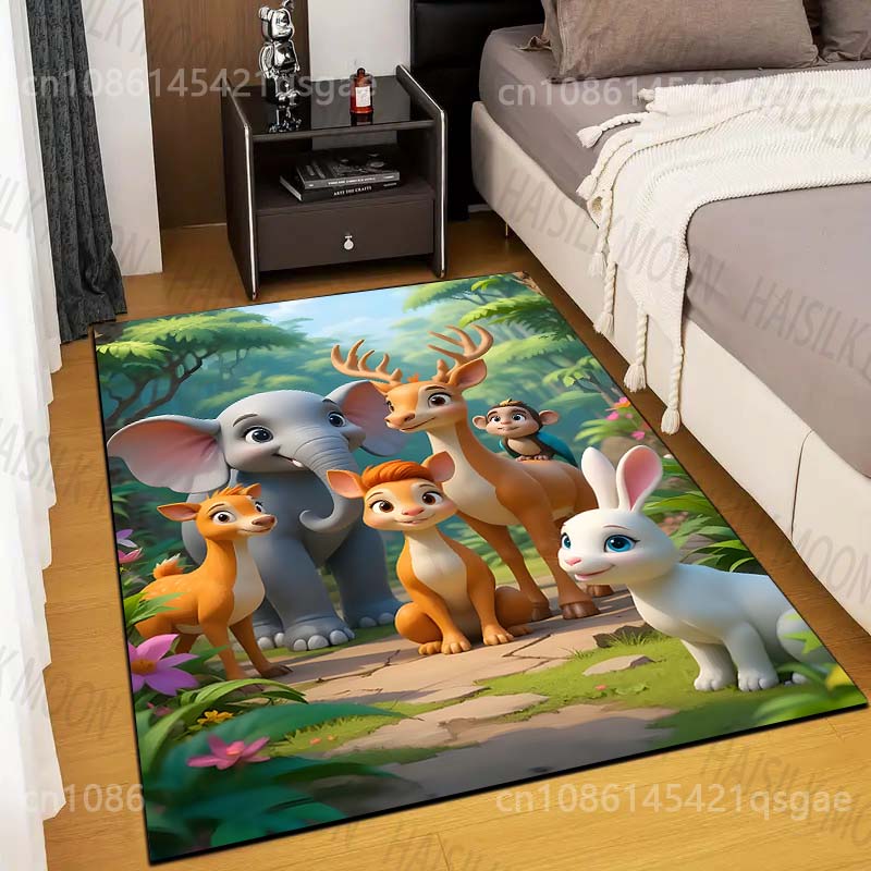 Cartoon Deer Elephant Animal Carpet for Living Room Bedroom Sofa Creative Doormat Home Decor Area Rug Large Size Luxury Gifts 40x60cm
Cartoon Deer Elephant Animal Carpet for Living Room Bedroom Sofa Creative Doormat Home Decor Area Rug Large Size Luxury Gifts 40x60cm