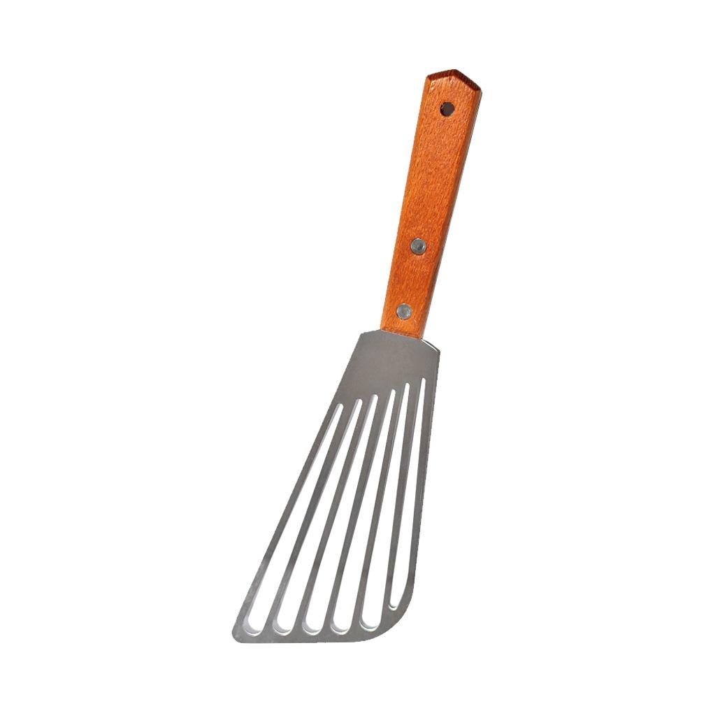 Frying Spatula Handle Leaky Kitchenware Non-slip Stainless Steel Fried Food Cooking Hanging Flexible Grill for Steak Fish
Frying Spatula Handle Leaky Kitchenware Non-slip Stainless Steel Fried Food Cooking Hanging Flexible Grill for Steak Fish