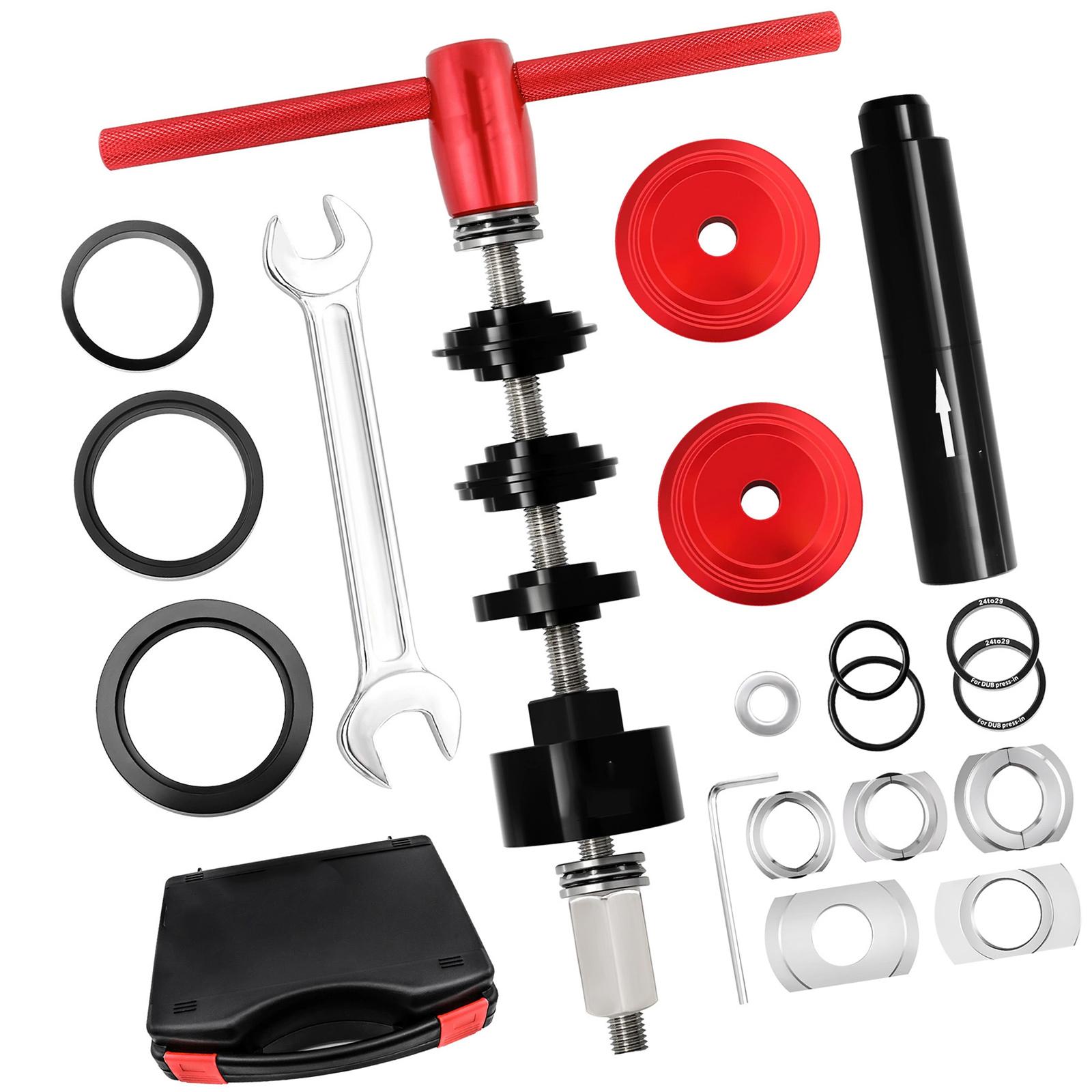 Machined Bike Bottom Brackets Removal Tool Heavy Type Mountain Bike Bearing Extractors for Bottom Brackets красный
Machined Bike Bottom Brackets Removal Tool Heavy Type Mountain Bike Bearing Extractors for Bottom Brackets красный