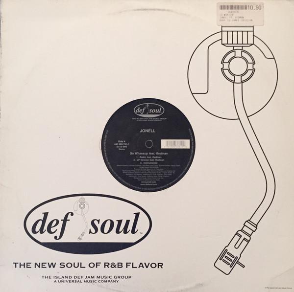 12inch Record JONELL - So Whassup / Don t Stop 4400637811 Def Soul 2003 US Rap & Hip-Hop/R&B Used
12inch Record JONELL - So Whassup / Don t Stop 4400637811 Def Soul 2003 US Rap & Hip-Hop/R&B Used