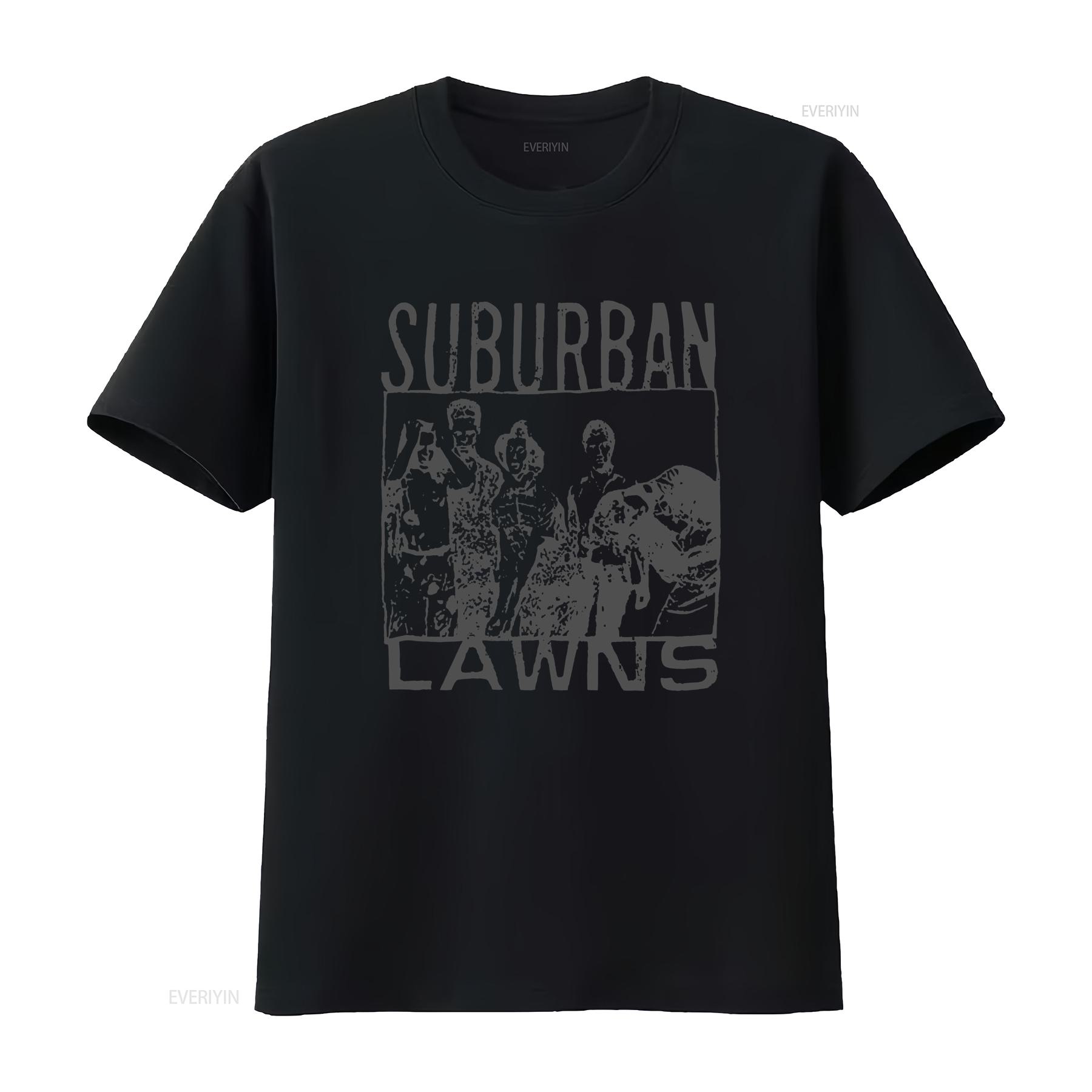 Vintage Design Suburban Lawns White T Shirt vintage Washed Slightly designer clothes Casual Unisex Top For Everyday Wear homme 4XL
Vintage Design Suburban Lawns White T Shirt vintage Washed Slightly designer clothes Casual Unisex Top For Everyday Wear homme 4XL