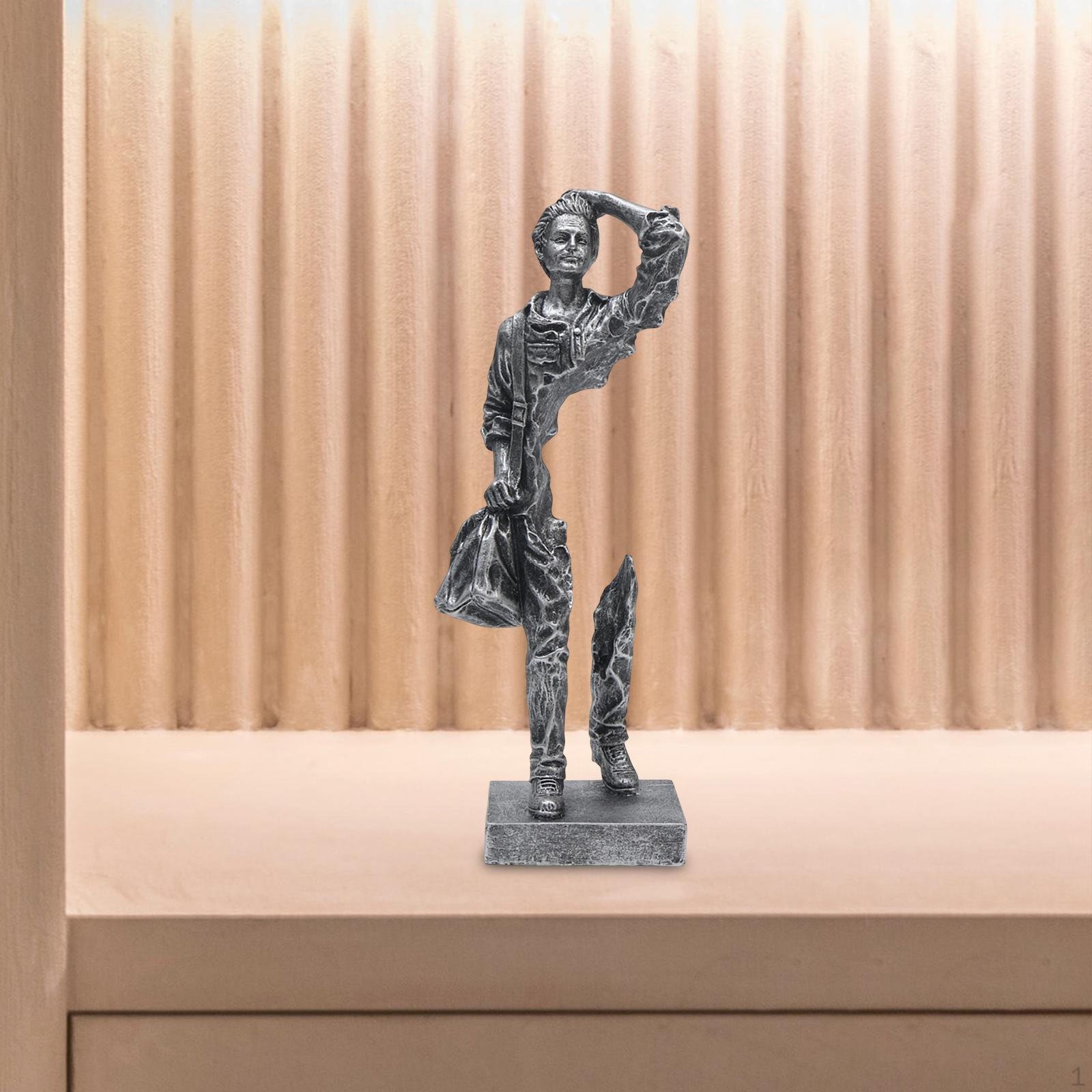 Креативная фигурка Статуэтка Абстрактная фигурка персонажа Украшение Современное художественное украшение Настольный орнамент чёрный
Креативная фигурка Статуэтка Абстрактная фигурка персонажа Украшение Современное художественное украшение Настольный орнамент чёрный