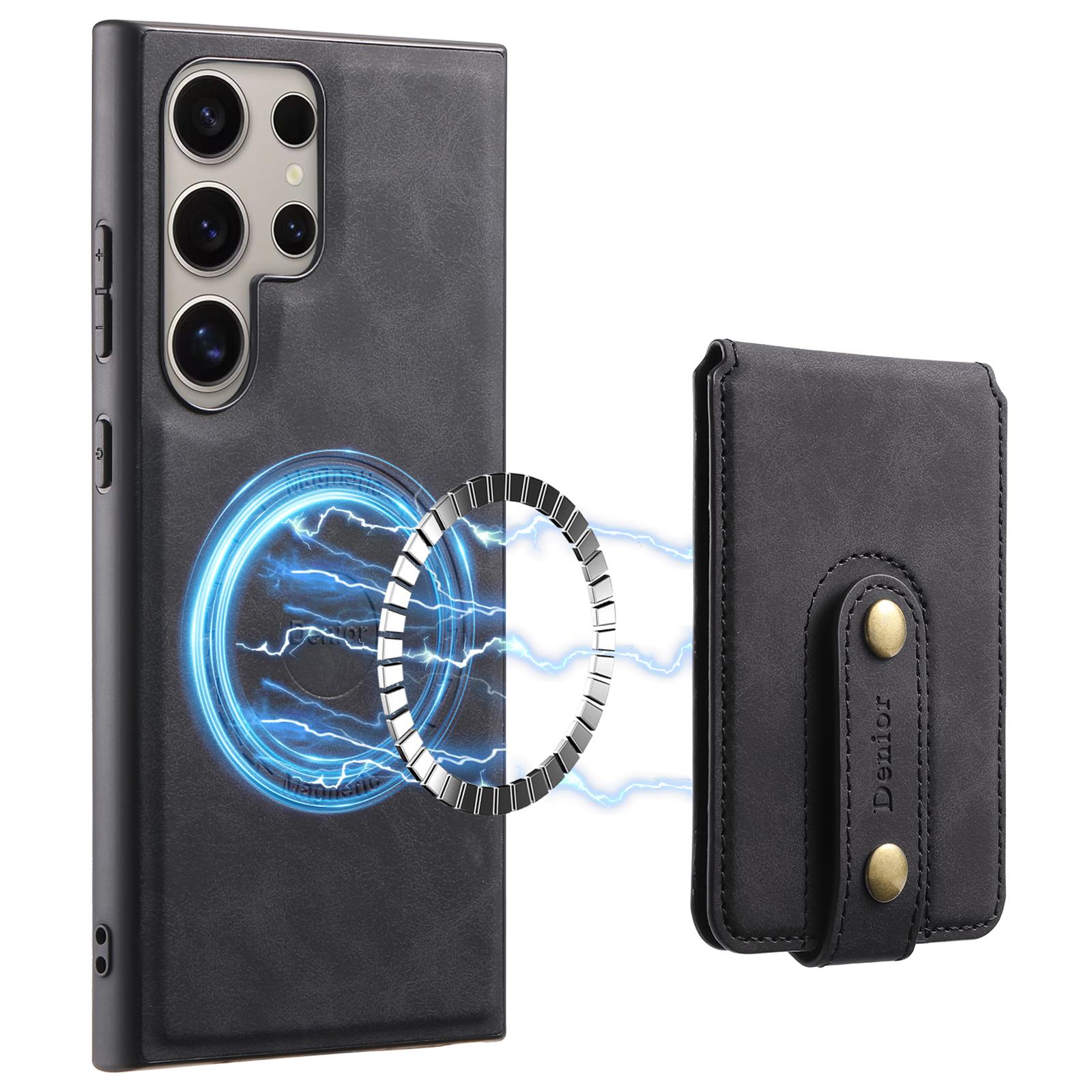 DENIOR D14 For Samsung Galaxy S24 Ultra Magnetic Case 2 in 1 Detachable Leather+PC+TPU Phone Cover Black
DENIOR D14 For Samsung Galaxy S24 Ultra Magnetic Case 2 in 1 Detachable Leather+PC+TPU Phone Cover Black