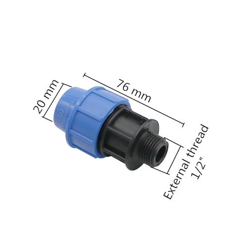 5 Pcs Out Diameter 20/25/32mm Pipe Interface to 1/2 3/4 1 Male/Female Thread PE Straight Connectors Plumbing Pipe Fittings
5 Pcs Out Diameter 20/25/32mm Pipe Interface to 1/2 3/4 1 Male/Female Thread PE Straight Connectors Plumbing Pipe Fittings