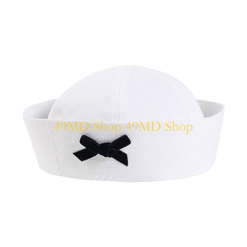 49MD Sweet Hat for Spring Women JK Bowknot Sailor Hat Uniform Hat Cosplay Dress Up Hat Musical Festival Hat
49MD Sweet Hat for Spring Women JK Bowknot Sailor Hat Uniform Hat Cosplay Dress Up Hat Musical Festival Hat