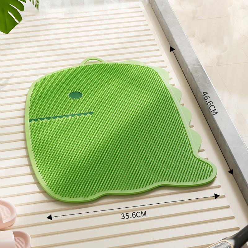 Small Dinosaur Foot Massager, Exfoliating Mat, Bathroom Shower Mat, Non-Slip Mat, Home Decor, Bathroom Accessory.
Small Dinosaur Foot Massager, Exfoliating Mat, Bathroom Shower Mat, Non-Slip Mat, Home Decor, Bathroom Accessory.