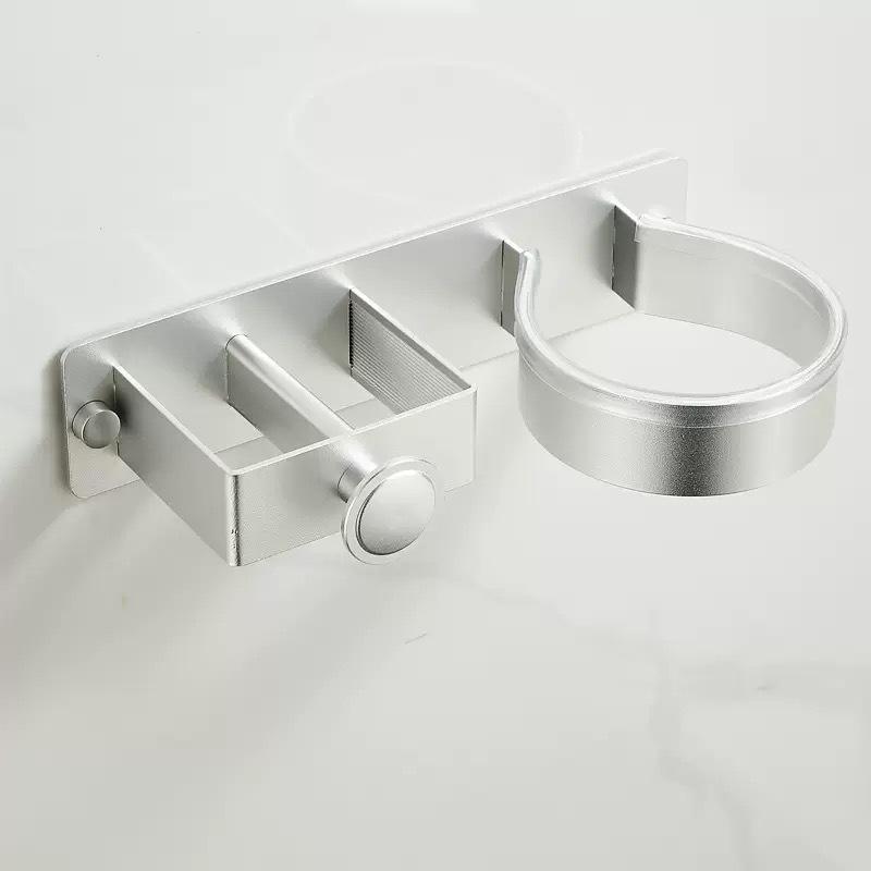 Настенный органайзер для инструментов для укладки волос, полка для хранения в ванной без сверления для фена, выпрямителя и щипцов для завивки волос Hair Dryer Rack серебряный
Настенный органайзер для инструментов для укладки волос, полка для хранения в ванной без сверления для фена, выпрямителя и щипцов для завивки волос Hair Dryer Rack серебряный