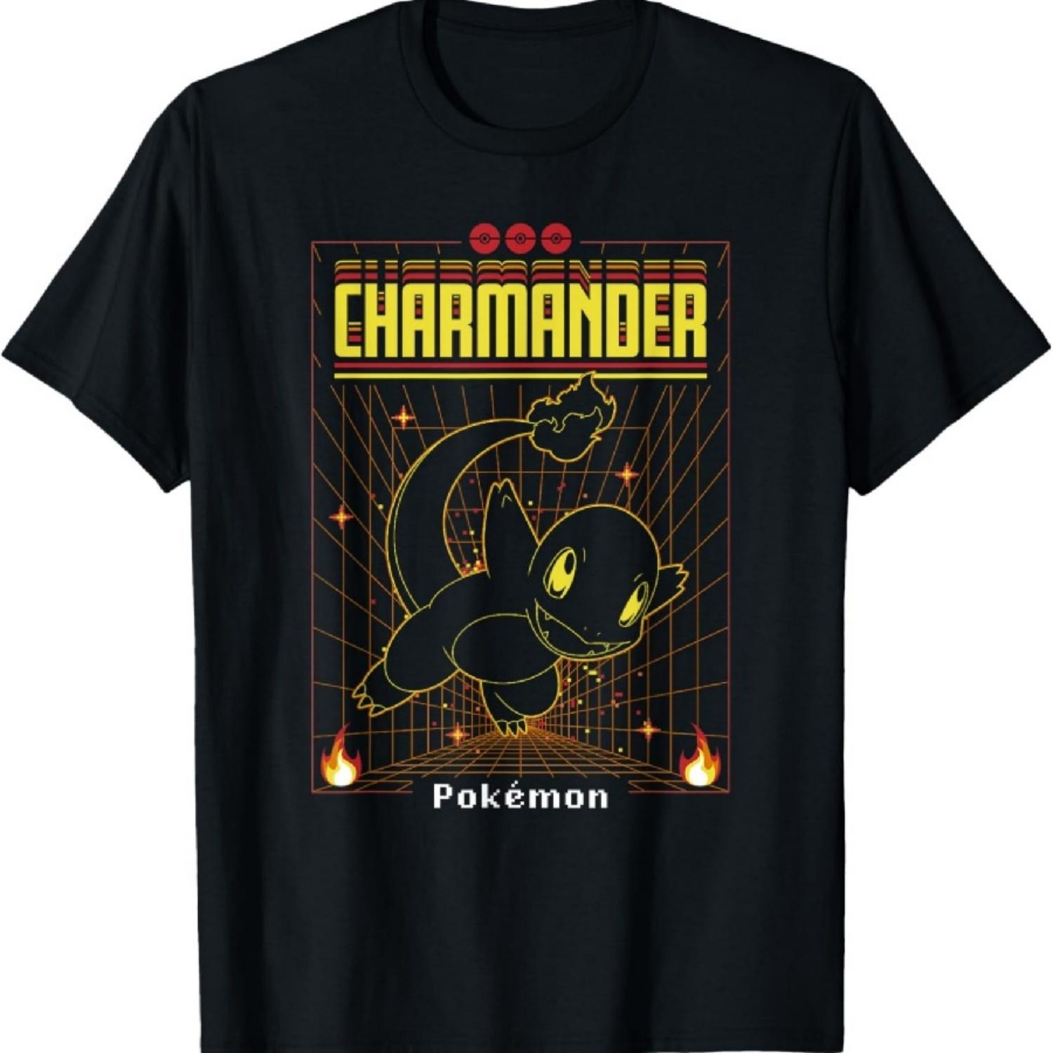 Pokémon Charmander 3D Grid Schematic T-Shirt XXXXXL чорний
Pokémon Charmander 3D Grid Schematic T-Shirt XXXXXL чорний