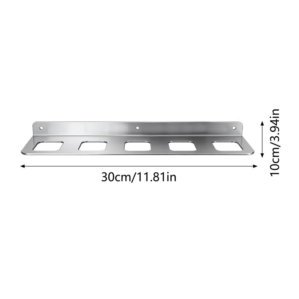 Wall Mount Tool Organizer 5-Slot Wrench Holder Rack For Garage Wall Garage Hammer Organizer For Shed Workshop Factory Home Plier
Wall Mount Tool Organizer 5-Slot Wrench Holder Rack For Garage Wall Garage Hammer Organizer For Shed Workshop Factory Home Plier
