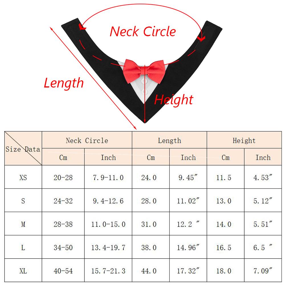 Wedding Big Dog Triangle Scarf with Bow Tie Handsome Pet Bandana for Small Large Dogs Golden Retriever Shepherd Labrador Bibs XS-suit 1.5-3.5kg
Wedding Big Dog Triangle Scarf with Bow Tie Handsome Pet Bandana for Small Large Dogs Golden Retriever Shepherd Labrador Bibs XS-suit 1.5-3.5kg