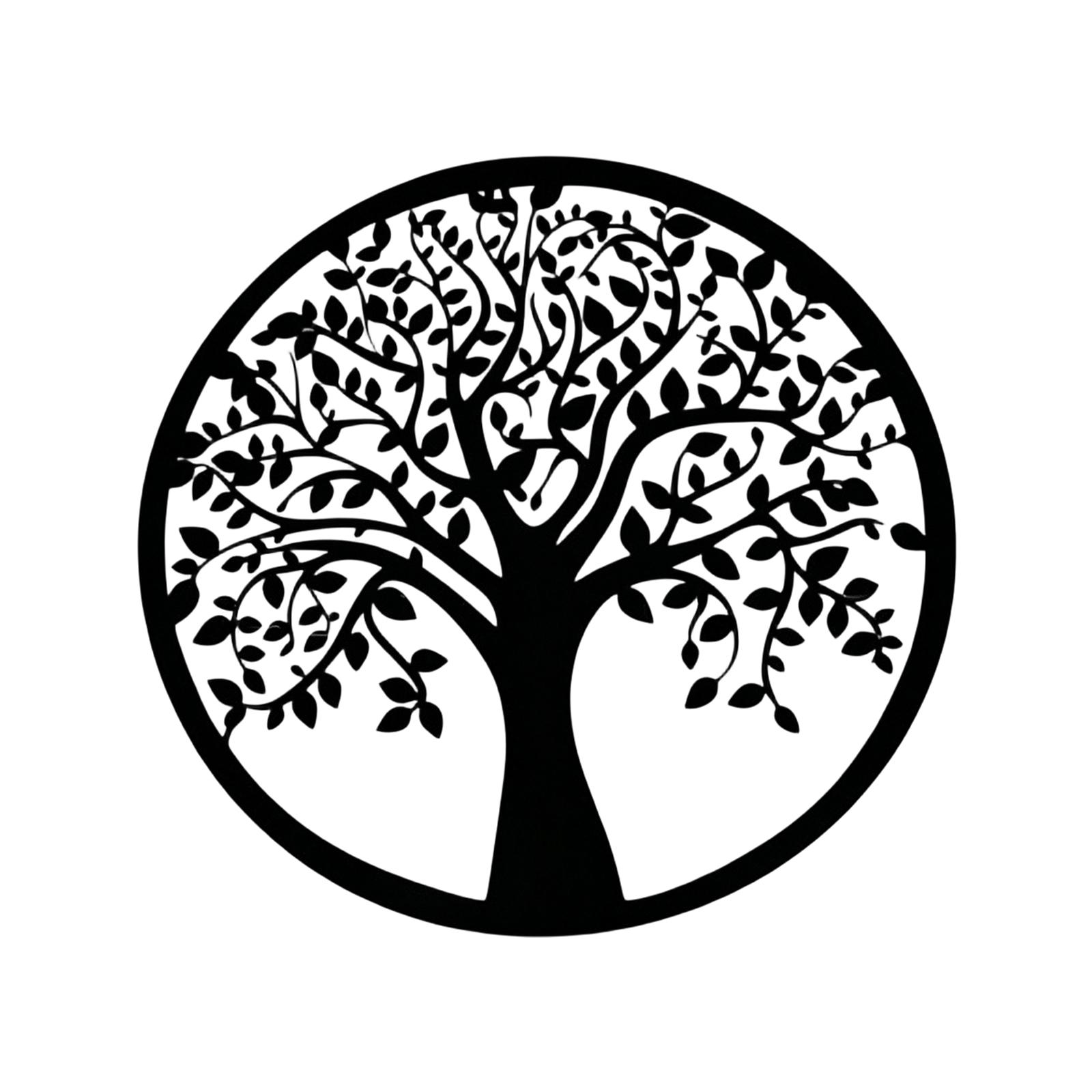 Metal Tree of Life Wall Art Decorative Iron Wall Hanging Indoor Home Decor Round Shape Modern Design Durable Construction One Size
Metal Tree of Life Wall Art Decorative Iron Wall Hanging Indoor Home Decor Round Shape Modern Design Durable Construction One Size
