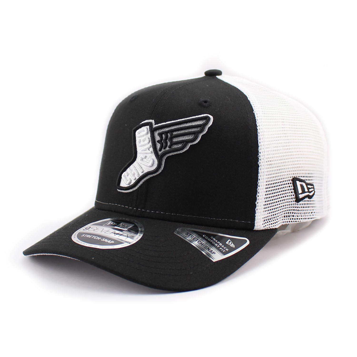 City Connect New Era Cap 9SEVENTY Chicago White Sox MLB CITY CONNECT MESH STRETCH SNAPBACK CAP BLACK CHICAGO WHITE SOX Stretch Snapback Stretch Mesh
City Connect New Era Cap 9SEVENTY Chicago White Sox MLB CITY CONNECT MESH STRETCH SNAPBACK CAP BLACK CHICAGO WHITE SOX Stretch Snapback Stretch Mesh