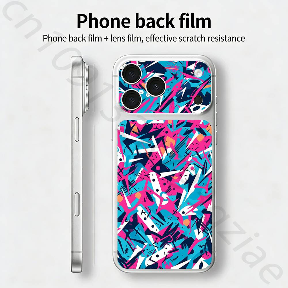 Colorful(1) For iPhone 17 pro Max /17 pro Full Cover Decal Skin Wrap 3D Colorful Rear Protective Sticker Film iPhone17pro
Colorful(1) For iPhone 17 pro Max /17 pro Full Cover Decal Skin Wrap 3D Colorful Rear Protective Sticker Film iPhone17pro