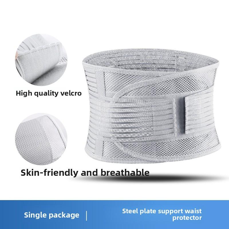 Sports Belts for Men and Women Fitness Breathable Abdominal Belts Lumbar Spine Disc Herniation, Strain Support Lumbar Support XL світло-сірого кольору
Sports Belts for Men and Women Fitness Breathable Abdominal Belts Lumbar Spine Disc Herniation, Strain Support Lumbar Support XL світло-сірого кольору