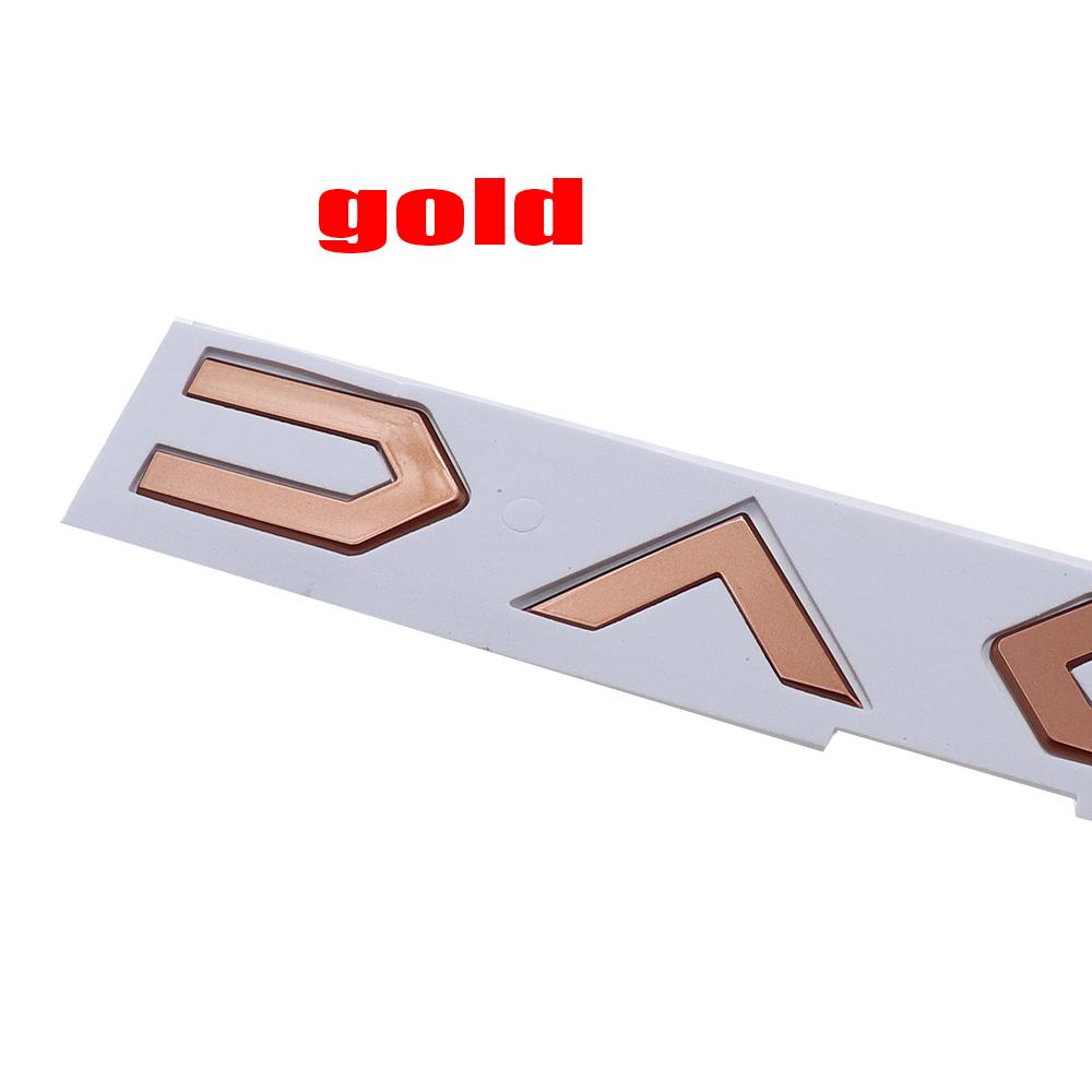 1PC 3D ABS Car Letter Logo Tail Badge Auto Rear Trunk Emblem For Sandero Hipster Logan Striker Jogger Spring Bigster Duster DQY
1PC 3D ABS Car Letter Logo Tail Badge Auto Rear Trunk Emblem For Sandero Hipster Logan Striker Jogger Spring Bigster Duster DQY