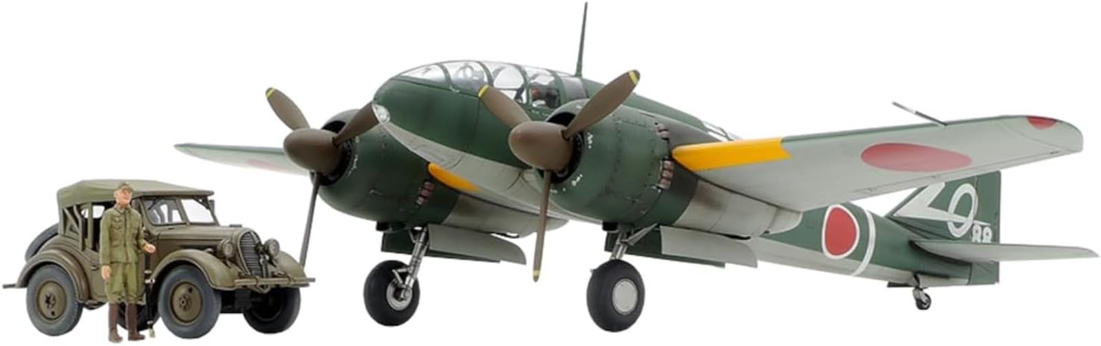 TAMIYA Scale Limited Product Headquarters Reconnaissance Aircraft Type Set Plastic Model 25217 1/48 Hyaku-style III/Kurogane 4-Ki
TAMIYA Scale Limited Product Headquarters Reconnaissance Aircraft Type Set Plastic Model 25217 1/48 Hyaku-style III/Kurogane 4-Ki