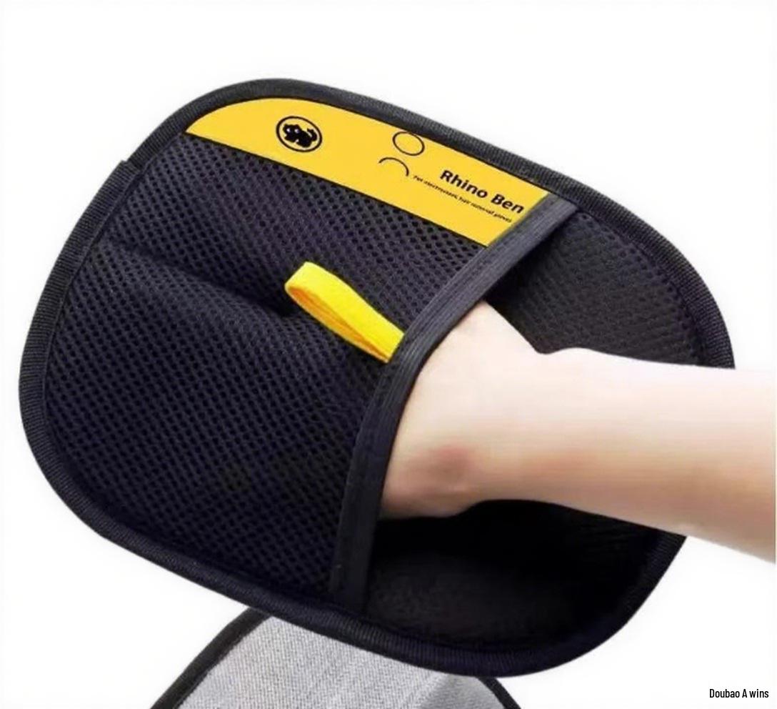 Pet De-Shedding Gloves & Electrostatic Lint Roller: Custom Logo, Cat & Dog Hair Removal Tool Electrostatic Hair Removal Glove
Pet De-Shedding Gloves & Electrostatic Lint Roller: Custom Logo, Cat & Dog Hair Removal Tool Electrostatic Hair Removal Glove