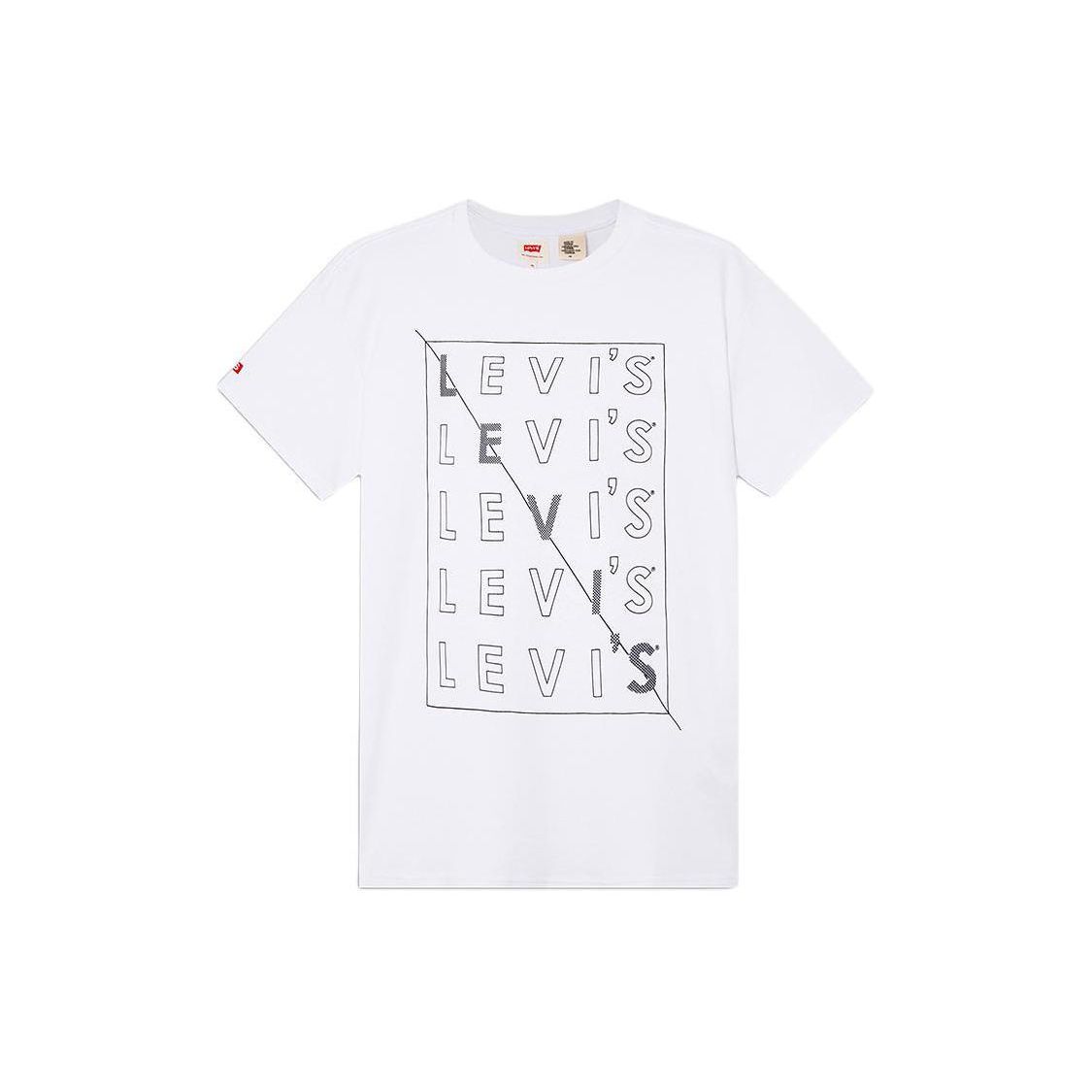 Футболка с коротким рукавом и логотипом Levis, мужская, белая, 85582-0000 L
Футболка с коротким рукавом и логотипом Levis, мужская, белая, 85582-0000 L