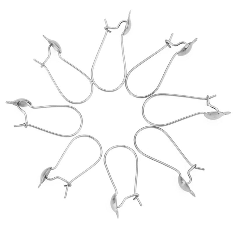 10pcs 24mm Anti Allergy Stainless Steel Earrings Hooks Clasps PVD Never Fade Earring Making For Diy Jewelry Supplies Findings
10pcs 24mm Anti Allergy Stainless Steel Earrings Hooks Clasps PVD Never Fade Earring Making For Diy Jewelry Supplies Findings