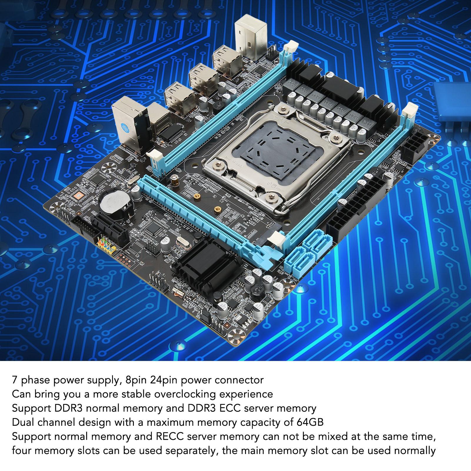 DDR3 Mainboard Dual Channel NVME PCIE M.2 SSD Motherboard Gaming Motherboard with Gigabit NIC for
DDR3 Mainboard Dual Channel NVME PCIE M.2 SSD Motherboard Gaming Motherboard with Gigabit NIC for