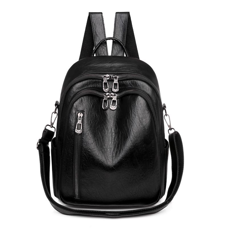 2024 Women s Soft Leather Waterproof Backpack - Large Capacity, Casual Korean Style for Shopping, Travel, and Mommy Needs
2024 Women s Soft Leather Waterproof Backpack - Large Capacity, Casual Korean Style for Shopping, Travel, and Mommy Needs