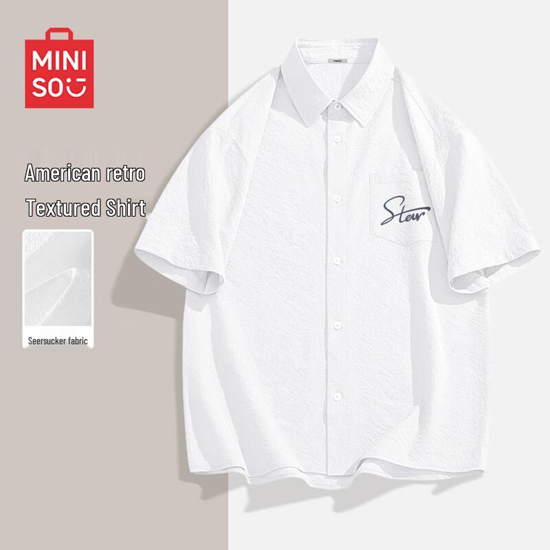 MINISO Men s Summer Casual Short Sleeve Shirt XL
MINISO Men s Summer Casual Short Sleeve Shirt XL