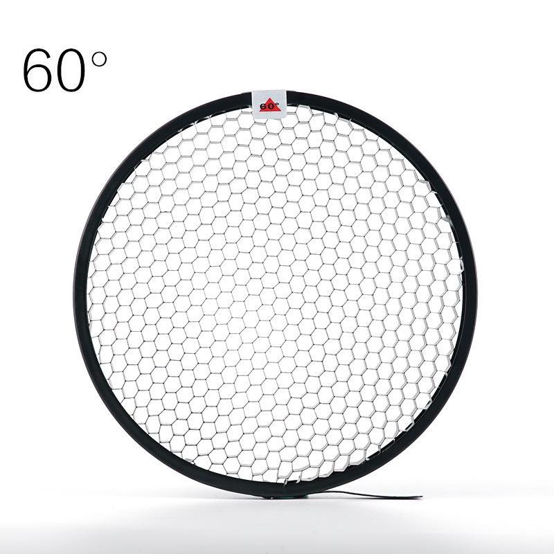 Bowens Mount 60° Reflector with Honeycomb Grid for Film & TV Flash Lamp Softbox
Bowens Mount 60° Reflector with Honeycomb Grid for Film & TV Flash Lamp Softbox