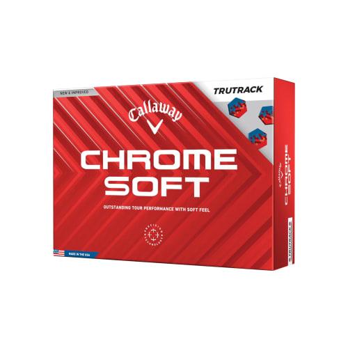 Мяч для гольфа Callaway CHROME SOFT 24 TRUTRACK 1 дюжина (12 шт.) 3-х компонентная конструкция белого цвета
Мяч для гольфа Callaway CHROME SOFT 24 TRUTRACK 1 дюжина (12 шт.) 3-х компонентная конструкция белого цвета
