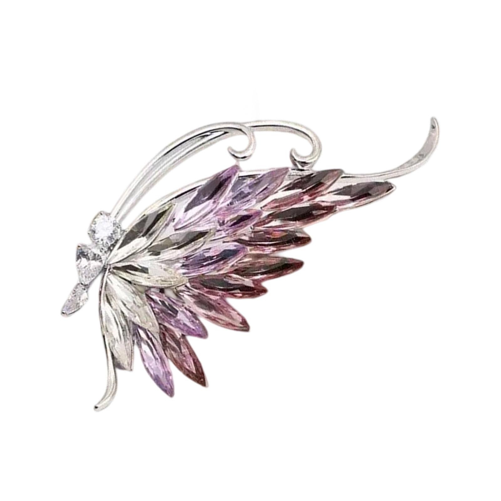 Multi Use Blue Crystal Butterfly Jewelry Pin Premium Alloy Construction Comfortable Wear For Scarves Hats And Outfits фіолетовий
Multi Use Blue Crystal Butterfly Jewelry Pin Premium Alloy Construction Comfortable Wear For Scarves Hats And Outfits фіолетовий