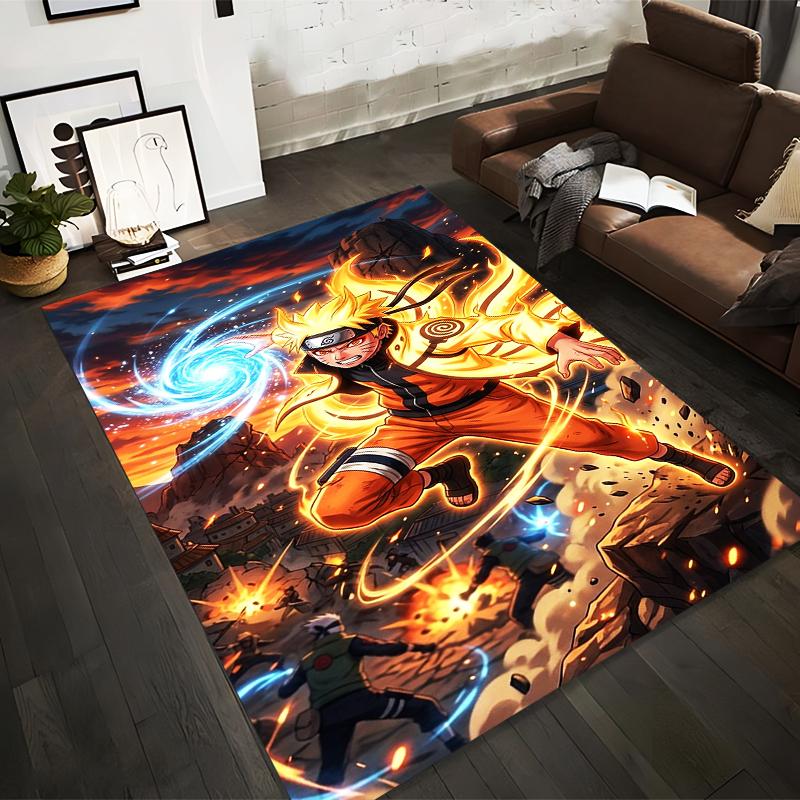 Fiery Anime Carpet with Ninja Character Comic Scene Design Rug Suitable for use as an anti-slip for living room bedroom sofas 40x60cm( 15x23in )
Fiery Anime Carpet with Ninja Character Comic Scene Design Rug Suitable for use as an anti-slip for living room bedroom sofas 40x60cm( 15x23in )