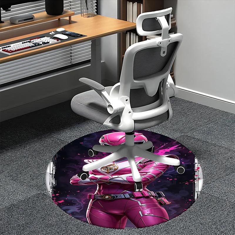 Pink Ranger Chair Mat - Round Carpet for Home Decor, Office Flooring, Gift Idea for Living Room 80cm
Pink Ranger Chair Mat - Round Carpet for Home Decor, Office Flooring, Gift Idea for Living Room 80cm