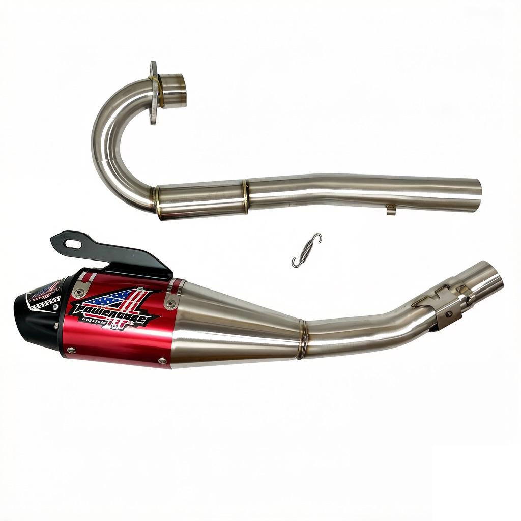 Stainless Steel Exhaust System for Honda CRF230F/CRF150F червоний
Stainless Steel Exhaust System for Honda CRF230F/CRF150F червоний