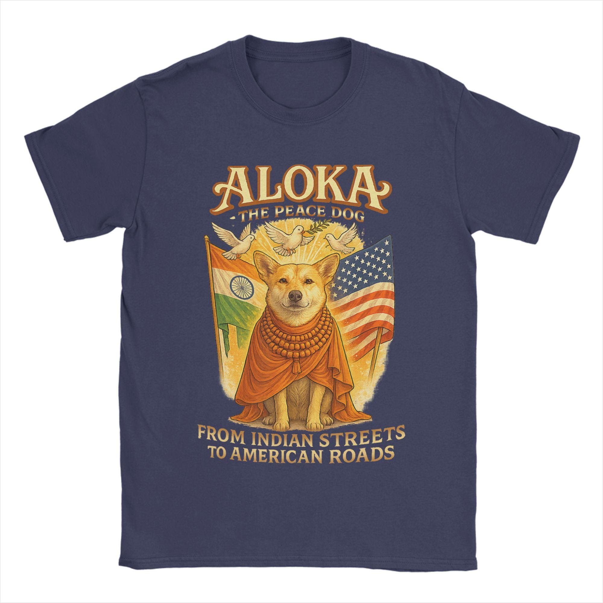 Aloka Walk for Peace from Indian Streets to American Roads TShirts for Men Pure Cotton Tee Shirt Short Sleeve T Shirt Clothes 4XL
Aloka Walk for Peace from Indian Streets to American Roads TShirts for Men Pure Cotton Tee Shirt Short Sleeve T Shirt Clothes 4XL