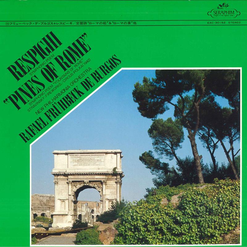 LP Record RESPIGHI STRAVINSKY NEW PHILHARMO Symphonic Poem pines Of Rome f EAC30152 SERAPHIM Japan Classical Used
LP Record RESPIGHI STRAVINSKY NEW PHILHARMO Symphonic Poem pines Of Rome f EAC30152 SERAPHIM Japan Classical Used