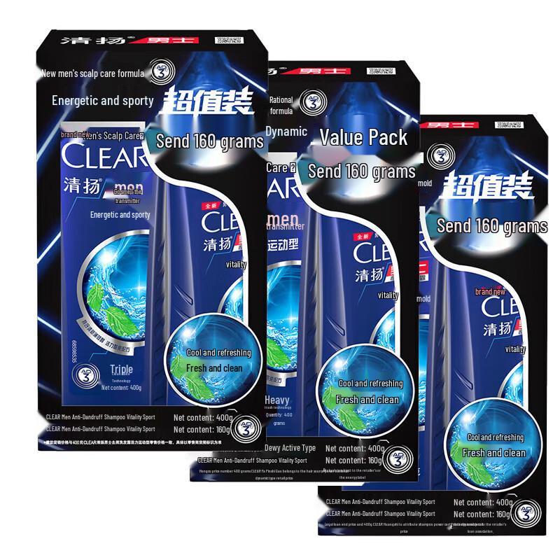 Clear Men Anti-Dandruff Shampoo
Clear Men Anti-Dandruff Shampoo