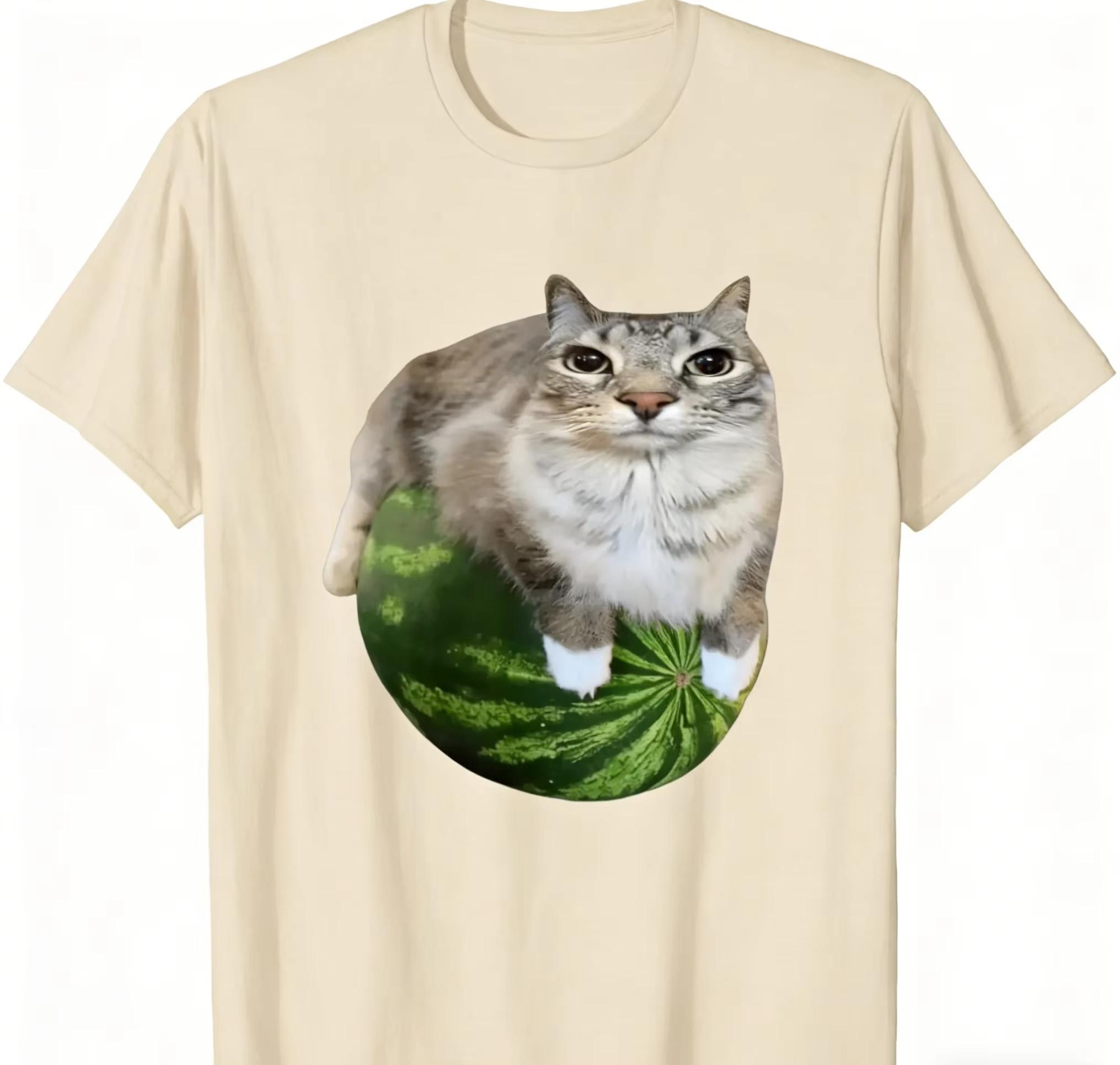 Watermelon Cat Silly Cat Meme A Hilarious Watermelon Is A Stylish Unisex Top Both Unisex Women Adult Children Parent Child Tshirt 4XL
Watermelon Cat Silly Cat Meme A Hilarious Watermelon Is A Stylish Unisex Top Both Unisex Women Adult Children Parent Child Tshirt 4XL