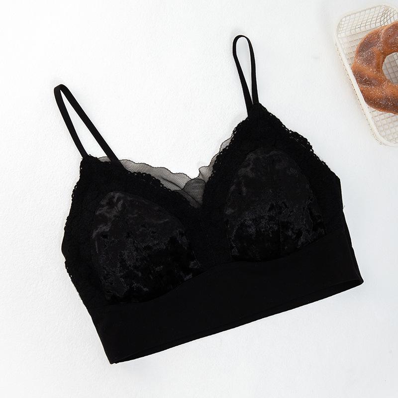 French Lace V-Neck Velvet Camisole with Adjustable Straps One Size (fits 80-120 jin)
French Lace V-Neck Velvet Camisole with Adjustable Straps One Size (fits 80-120 jin)