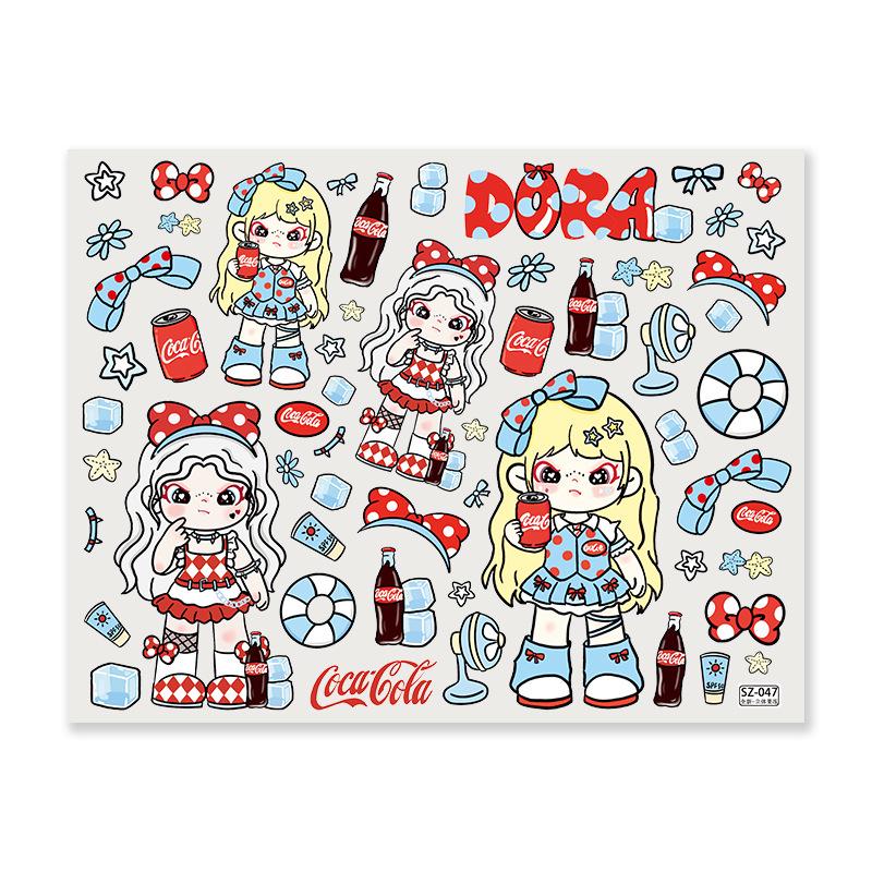 SKY Sweet & Sassy Big Cousin Nail Art & Embossed Cola Stickers for DIY Cup and Phone Decoration
SKY Sweet & Sassy Big Cousin Nail Art & Embossed Cola Stickers for DIY Cup and Phone Decoration