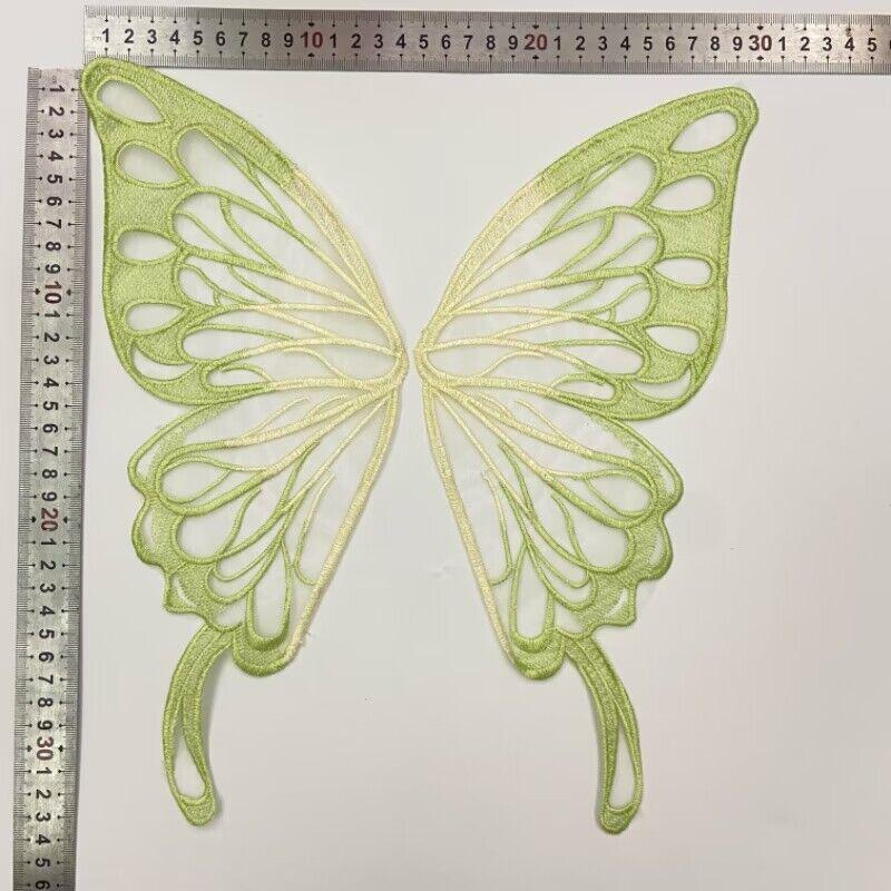 Крылья бабочки градиентного цвета: Вышитая своими руками кружевная водорастворимая органза шелковая бабочка
Крылья бабочки градиентного цвета: Вышитая своими руками кружевная водорастворимая органза шелковая бабочка