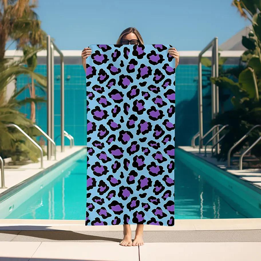 Large Bath Towels Bathroom Accessories leopard print Personal Care Sports Towel Quick Drying Towels Sauna Turban for Hair Drying W30*H60(CM)
Large Bath Towels Bathroom Accessories leopard print Personal Care Sports Towel Quick Drying Towels Sauna Turban for Hair Drying W30*H60(CM)