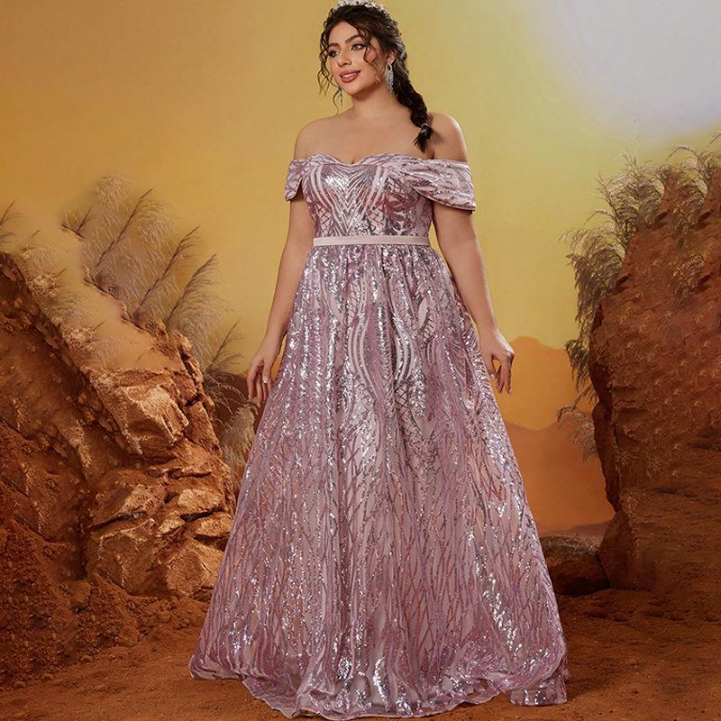 Plus Size Sexy One-Shoulder Pink Evening Gown for Performance 2026 M
Plus Size Sexy One-Shoulder Pink Evening Gown for Performance 2026 M