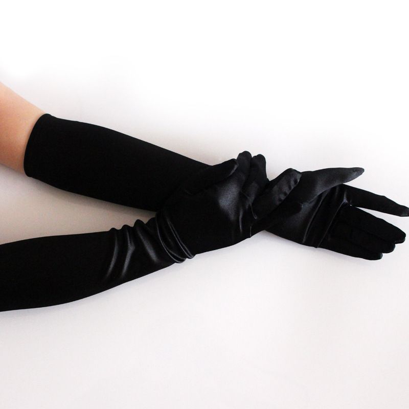 Cos Gloves Women s Satin Gothic Style Lolita Black Long sleeves gloves (regular 43cm)
Cos Gloves Women s Satin Gothic Style Lolita Black Long sleeves gloves (regular 43cm)