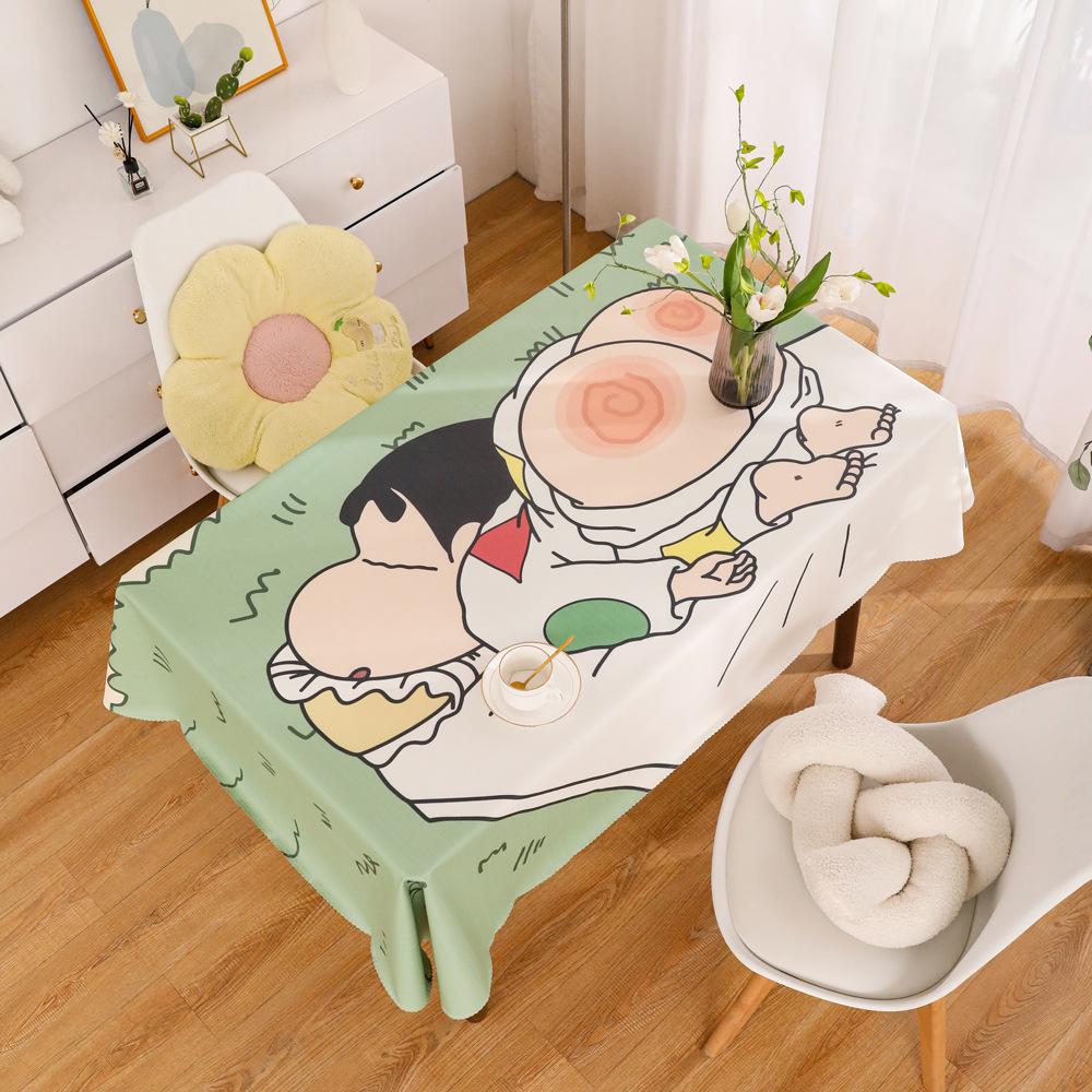 Japanese cartoon waterproof and oil-proof PVC tablecloth coffee table dining table household kindergarten dormitory dining table table mat 60*90 multifunctional cover cloth
Japanese cartoon waterproof and oil-proof PVC tablecloth coffee table dining table household kindergarten dormitory dining table table mat 60*90 multifunctional cover cloth